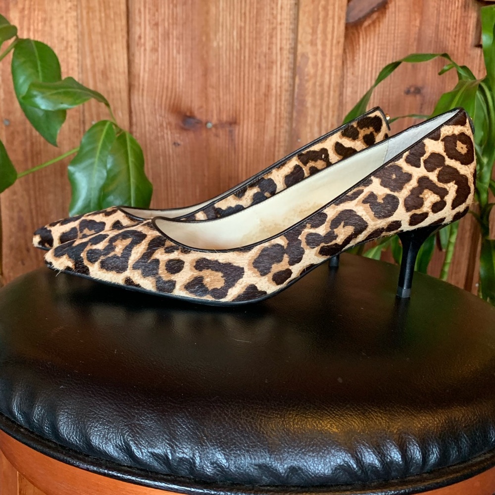 Michael Kors Leopard Print Heels